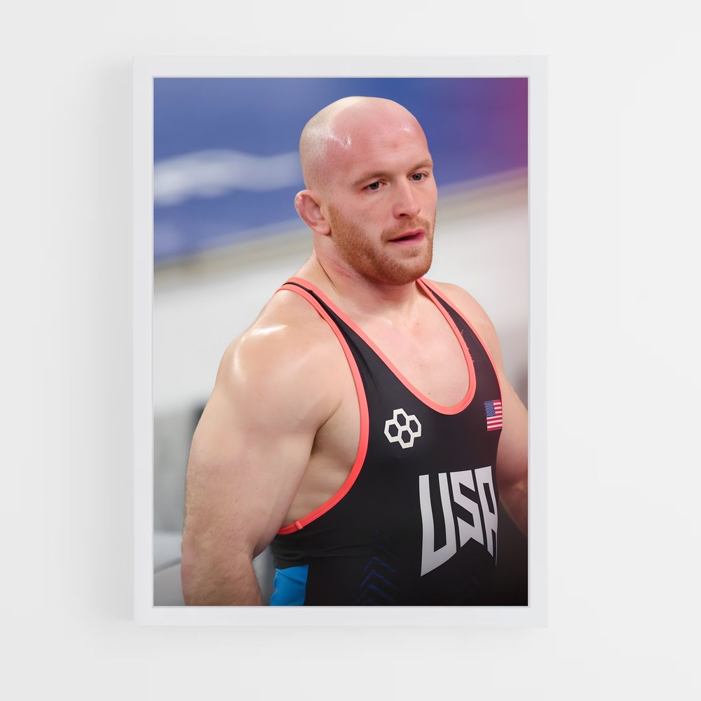 Poster Kyle snyder rasée – affiche Lutte (vue 3)